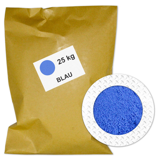 Eisenoxidfarbe BLAU, Farb-Pigment für Beton und Putz, 25kg