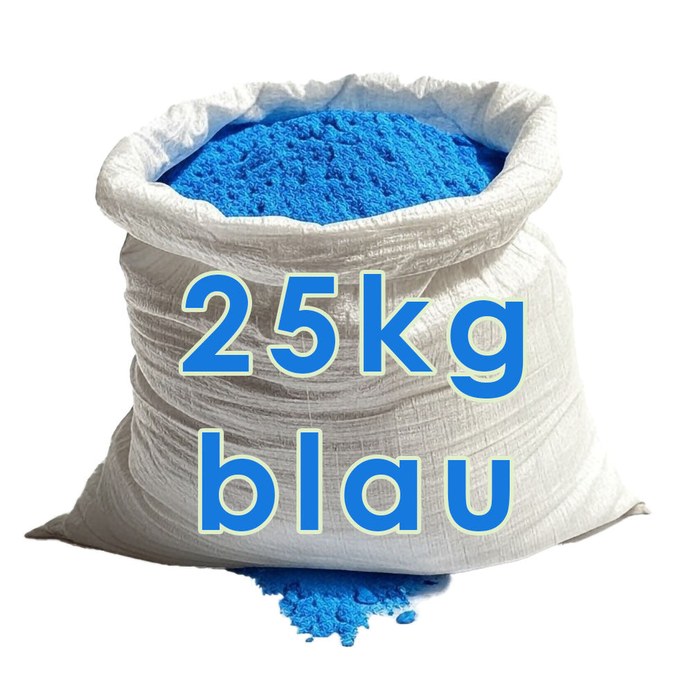 25 kg Blaues Farbpulver - Für Beton & Bau