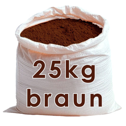 Braunes Betonpigment 25 kg - Eisenoxidpigment im Großhandel